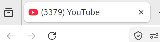 3379 youtube notifications